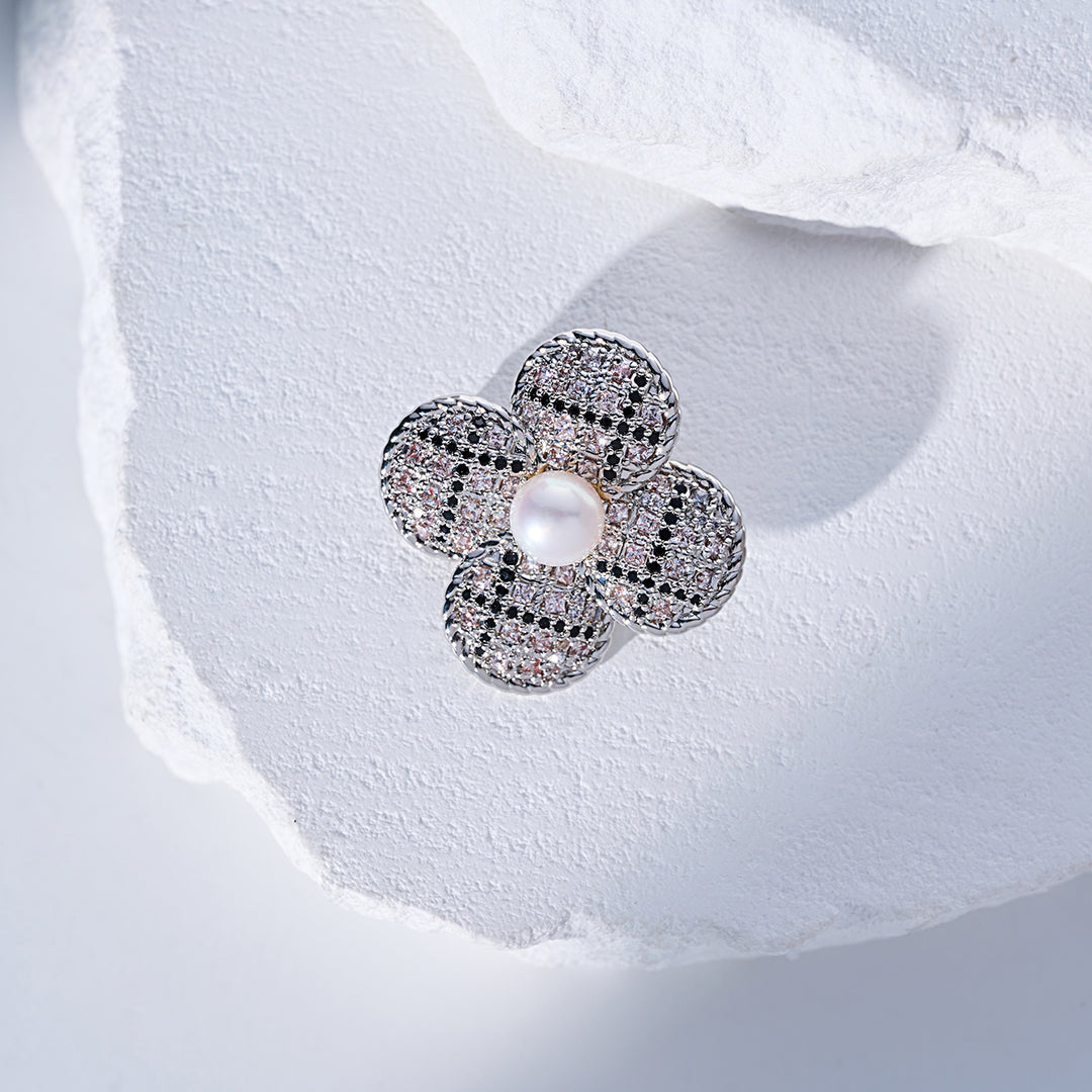 トップグレード淡水パールブローチ WC00090 | TWEED