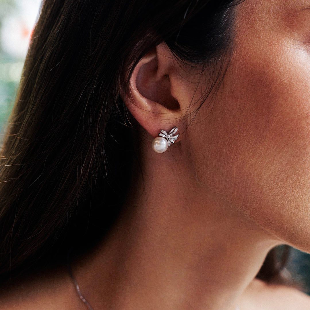 Freshwater Pearl Set WS00004 | RIBBON - PEARLY LUSTRE