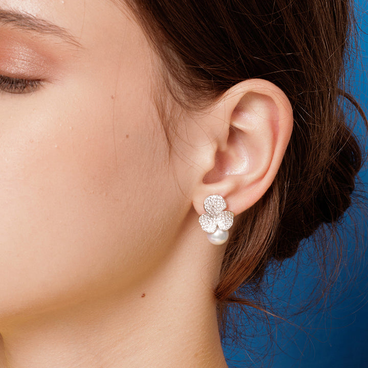 Elegant Freshwater Pearl Set WS00025 | GARDENS - PEARLY LUSTRE