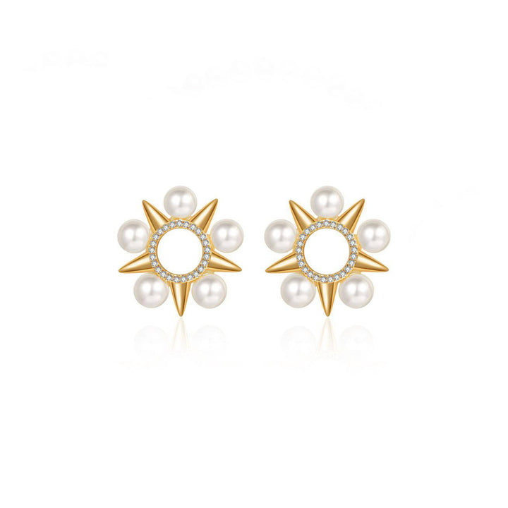 Asian Civilisations Museum Freshwater Pearl Earrings WE00224 | ACM Collection - PEARLY LUSTRE