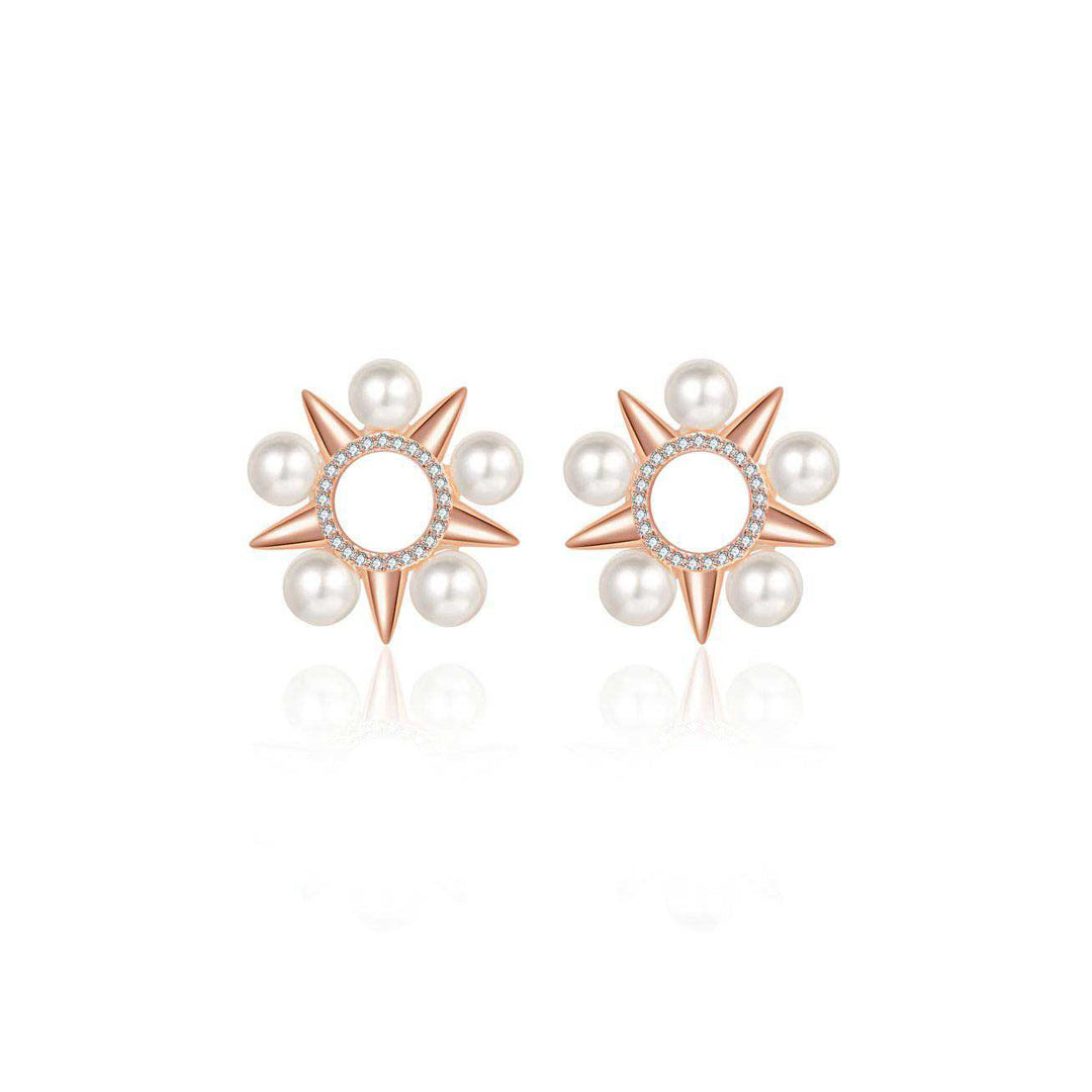 Asian Civilisations Museum Freshwater Pearl Earrings WE00226 | ACM Collection - PEARLY LUSTRE