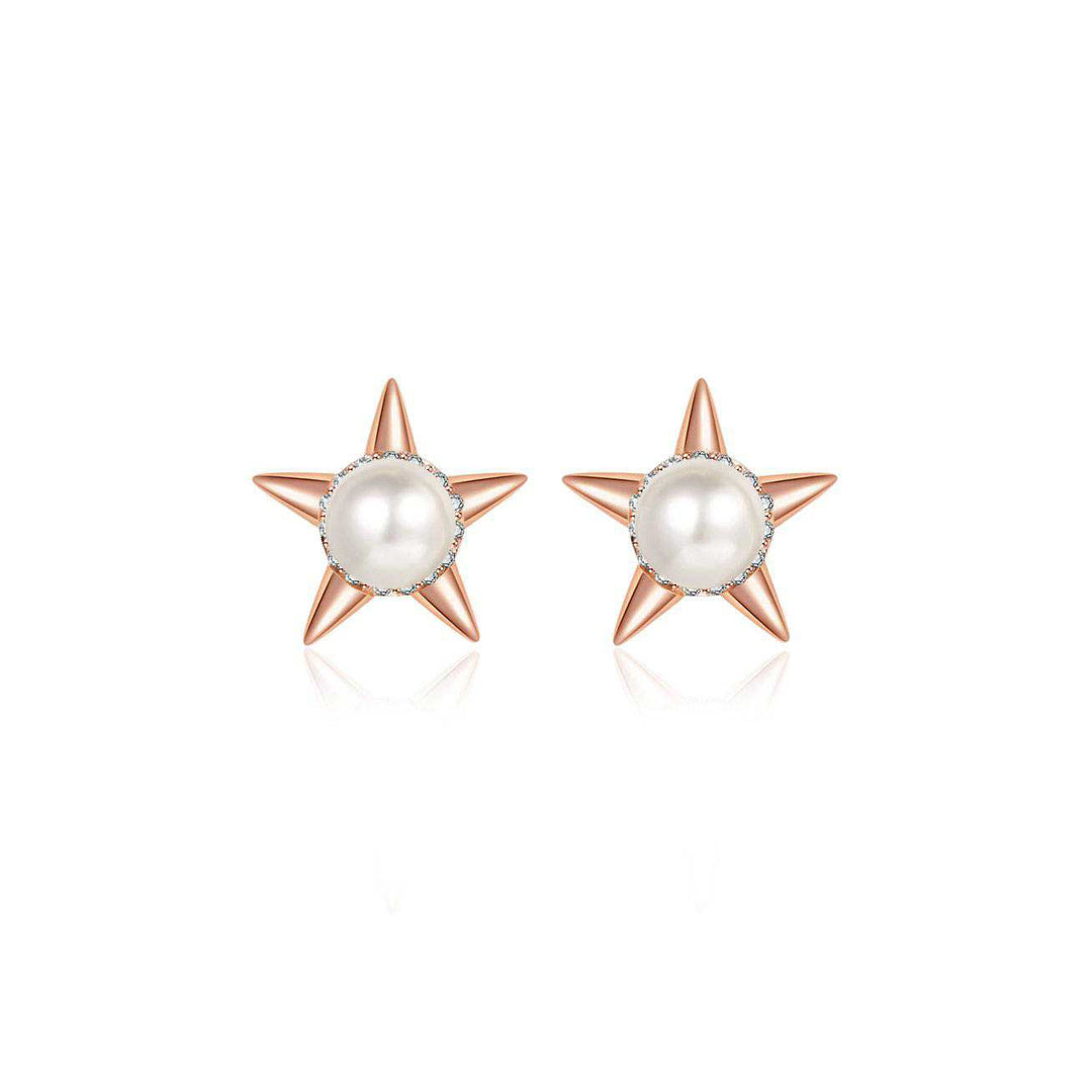 Asian Civilisations Museum Freshwater Pearl Earrings WE00231 | ACM Collection - PEARLY LUSTRE