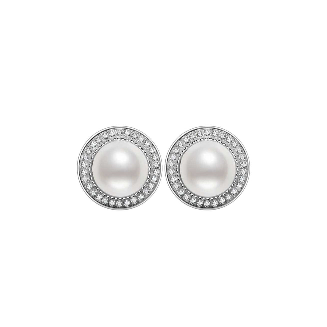 Top Grade Freshwater Pearl Earrings WE00414 | ACM Collection - PEARLY LUSTRE