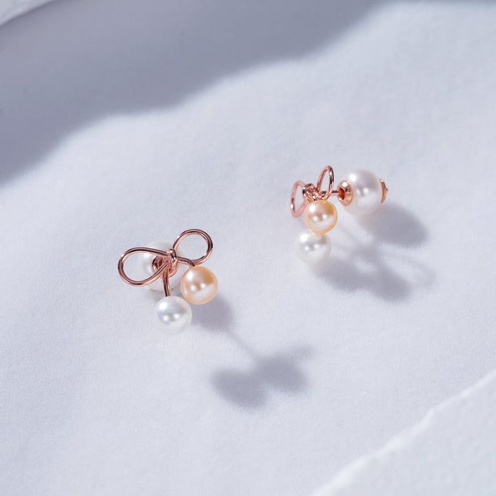 Wonderland Freshwater Pearl Earrings WE00459 - PEARLY LUSTRE