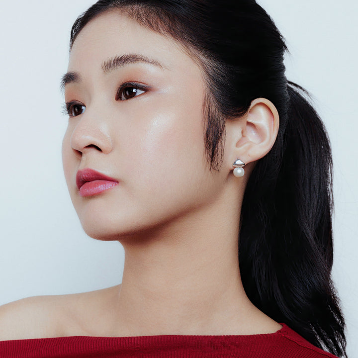 New Yorker Freshwater Pearl Earrings WE00492 - PEARLY LUSTRE