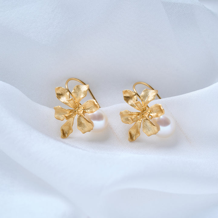 Vanda Miss Joaquim Freshwater Pearl Earrings WE00503 - PEARLY LUSTRE