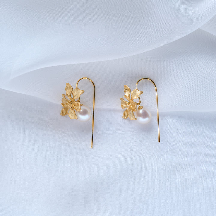 Vanda Miss Joaquim Freshwater Pearl Earrings WE00503 - PEARLY LUSTRE