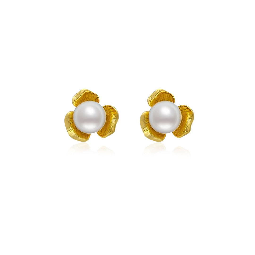 Freshwater Pearl Earrings WE00578 - PEARLY LUSTRE