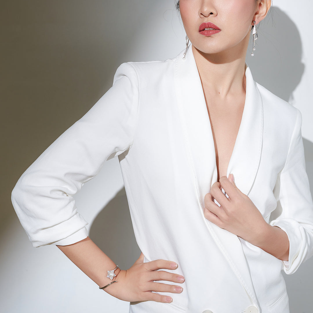 Top Grade Freshwater Pearl Earrings WE00582 | Party - PEARLY LUSTRE