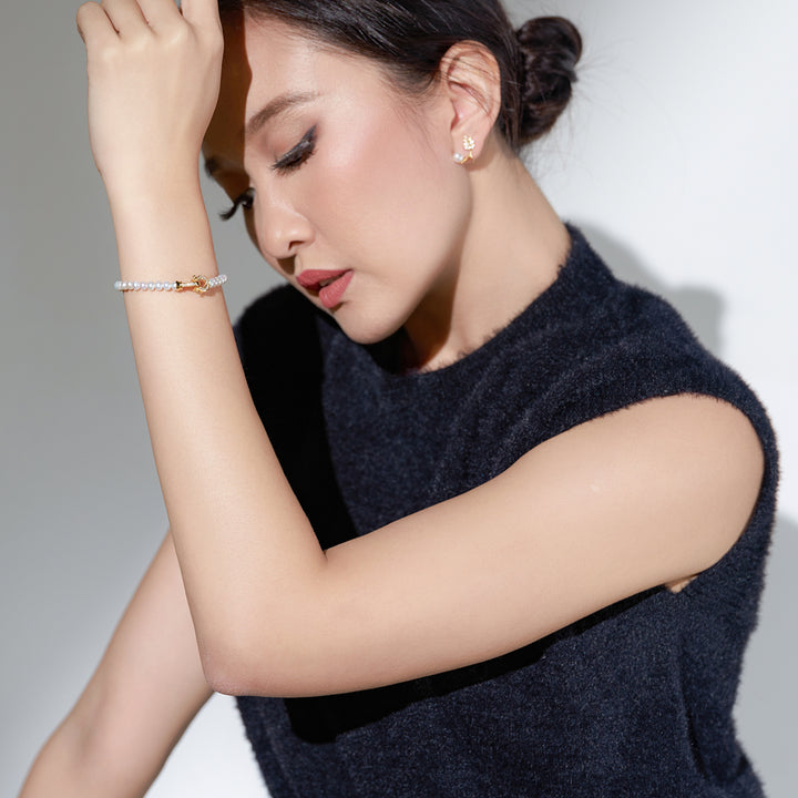 Freshwater Pearl Bracelet WB00198 - PEARLY LUSTRE