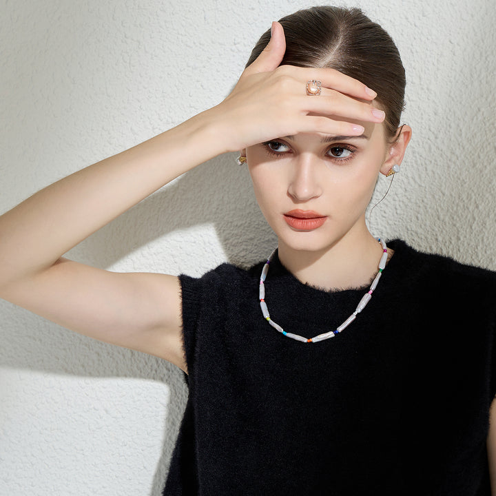 Freshwater Pearl Ring WR00233 | Vista - PEARLY LUSTRE