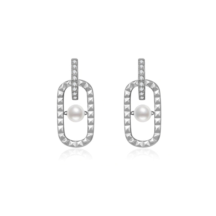 Top Grade Freshwater Pearl Earrings WE00625 | CONNECT - PEARLY LUSTRE