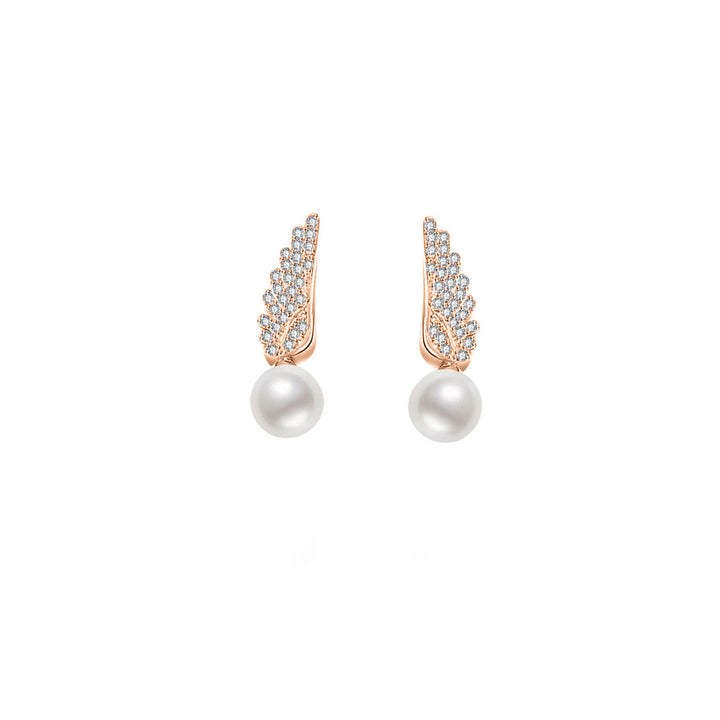 New Yorker Freshwater Pearl Earrings WE00630 - PEARLY LUSTRE