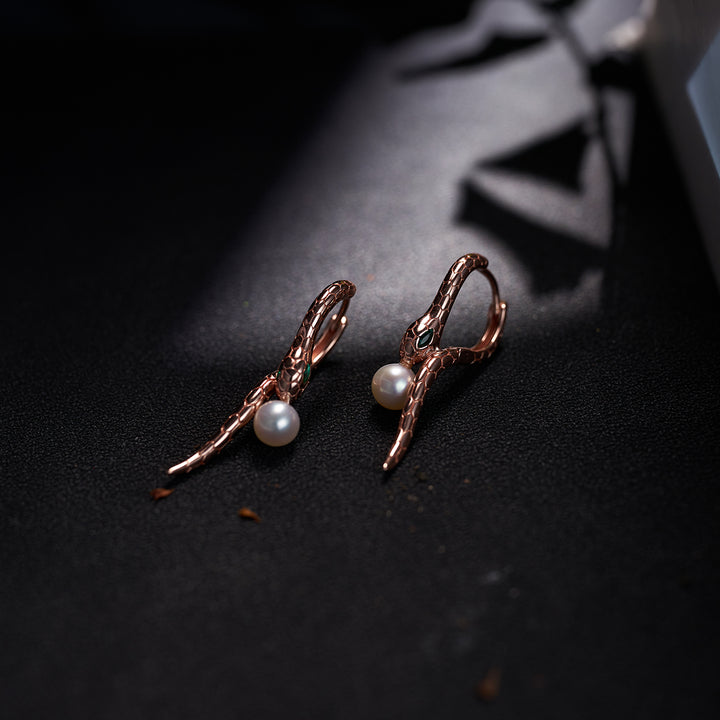 Top Grade Freshwater Pearl Earrings WE00658 | RAINFOREST - PEARLY LUSTRE