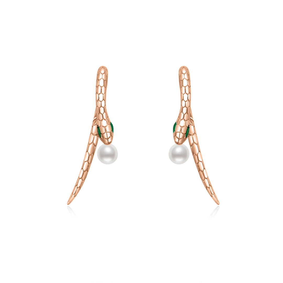 Top Grade Freshwater Pearl Earrings WE00658 | SAFARI - PEARLY LUSTRE