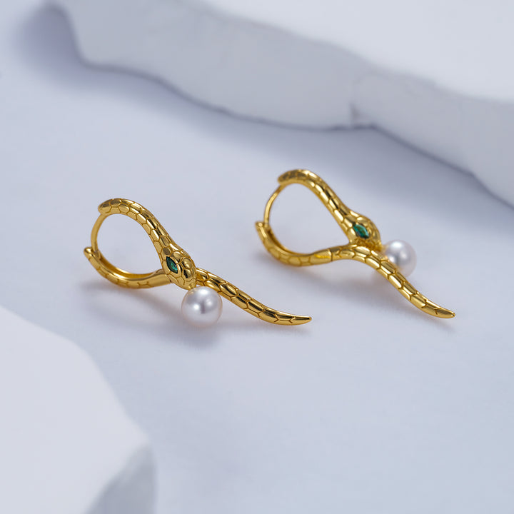 Top Grade Freshwater Pearl Earrings WE00662 | RAINFOREST - PEARLY LUSTRE