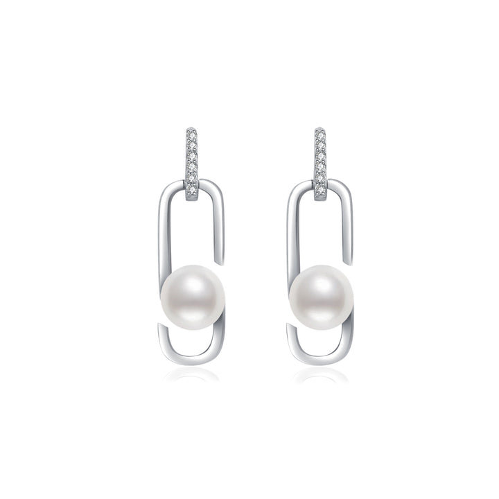 Top Grade Freshwater Pearl Earrings WE00673 | CONNECT - PEARLY LUSTRE