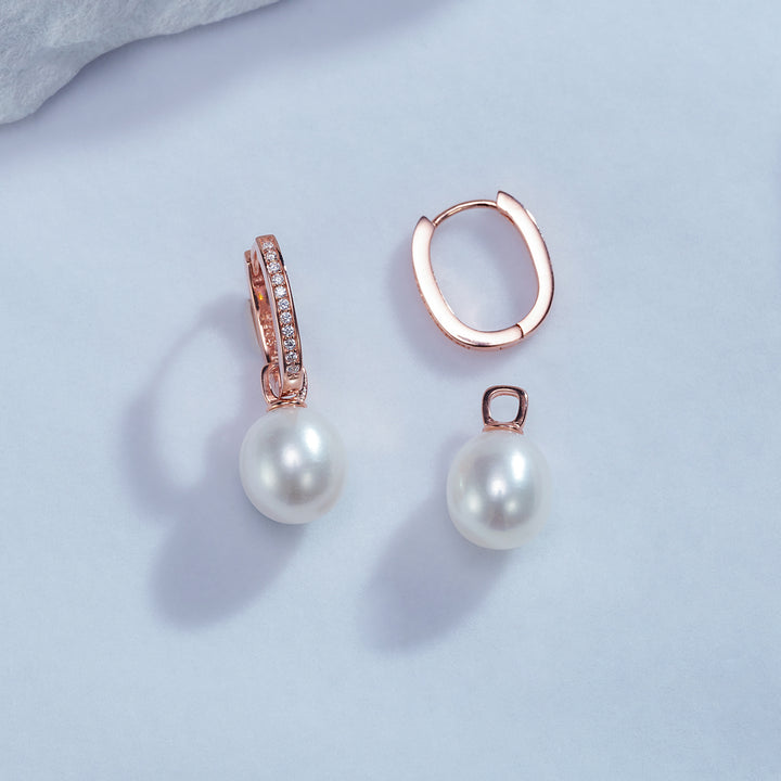 New Yorker Freshwater Pearl Earrings WE00681 - PEARLY LUSTRE