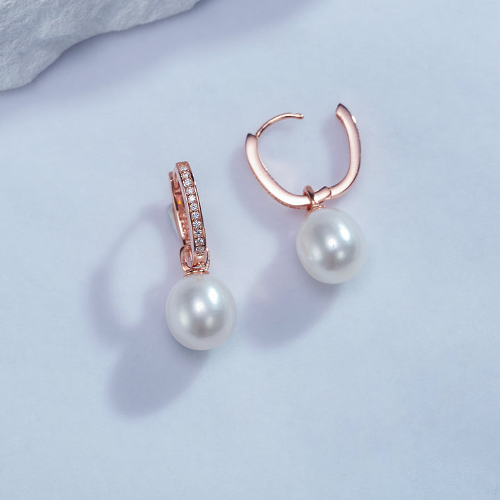 New Yorker Freshwater Pearl Earrings WE00681 - PEARLY LUSTRE