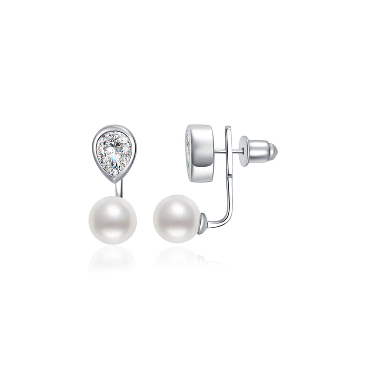 Top Grade Freshwater Pearl Earring WE00694 | EVERLEAF - PEARLY LUSTRE