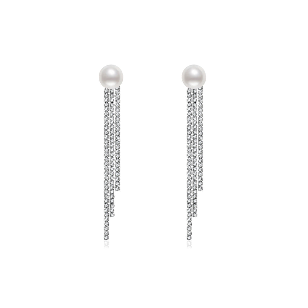 Top Grade Freshwater Pearl Earring WE00733 | CELESTE - PEARLY LUSTRE