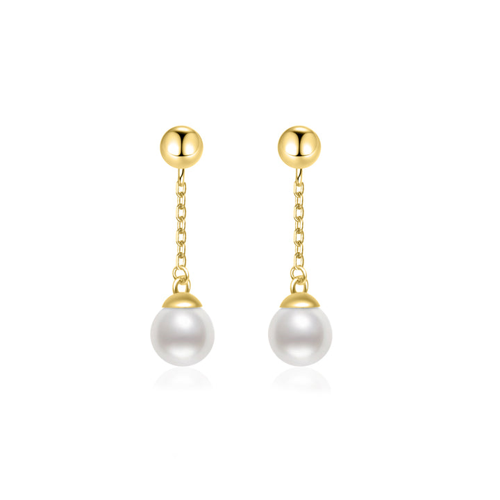 Top Grade Freshwater Pearl Earrings WE00804| BUBBLE - PEARLY LUSTRE