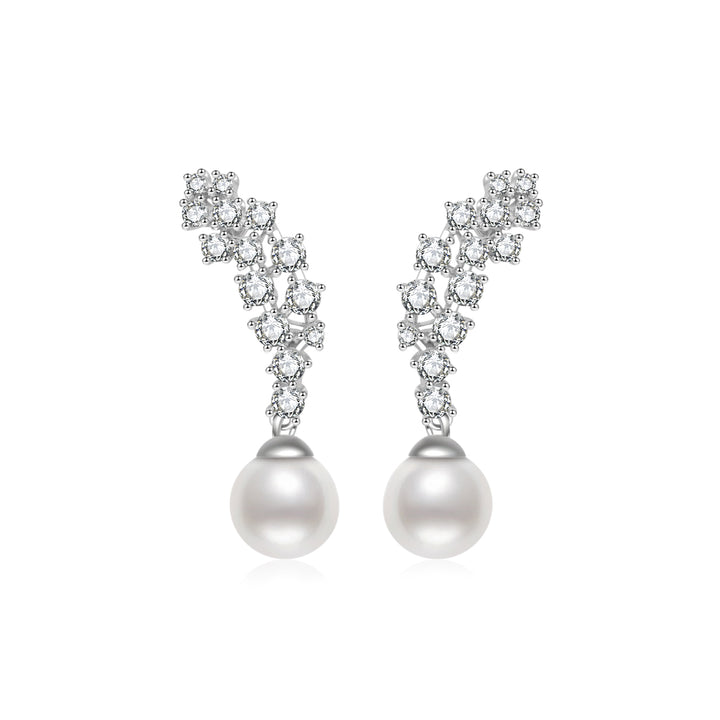 Top Grade Freshwater Pearl Earrings WE00807 | CELESTE - PEARLY LUSTRE