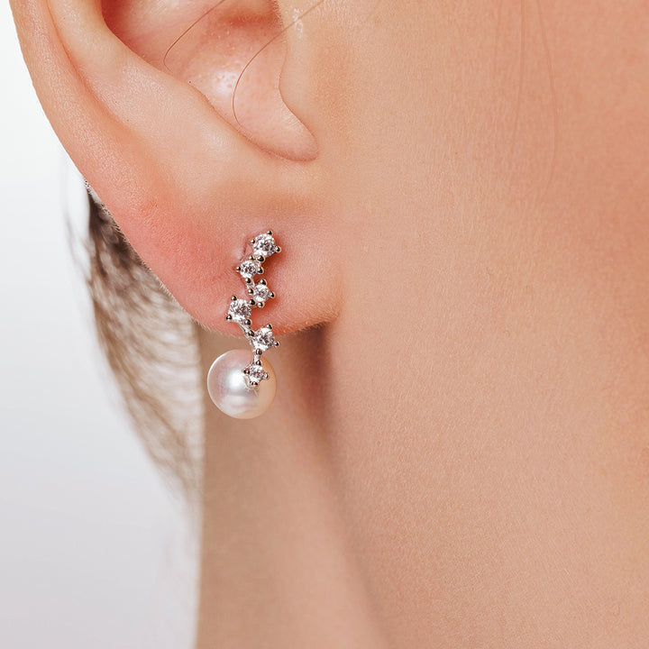 New Yorker Freshwater Pearl Set WS00118 | STARRY - PEARLY LUSTRE