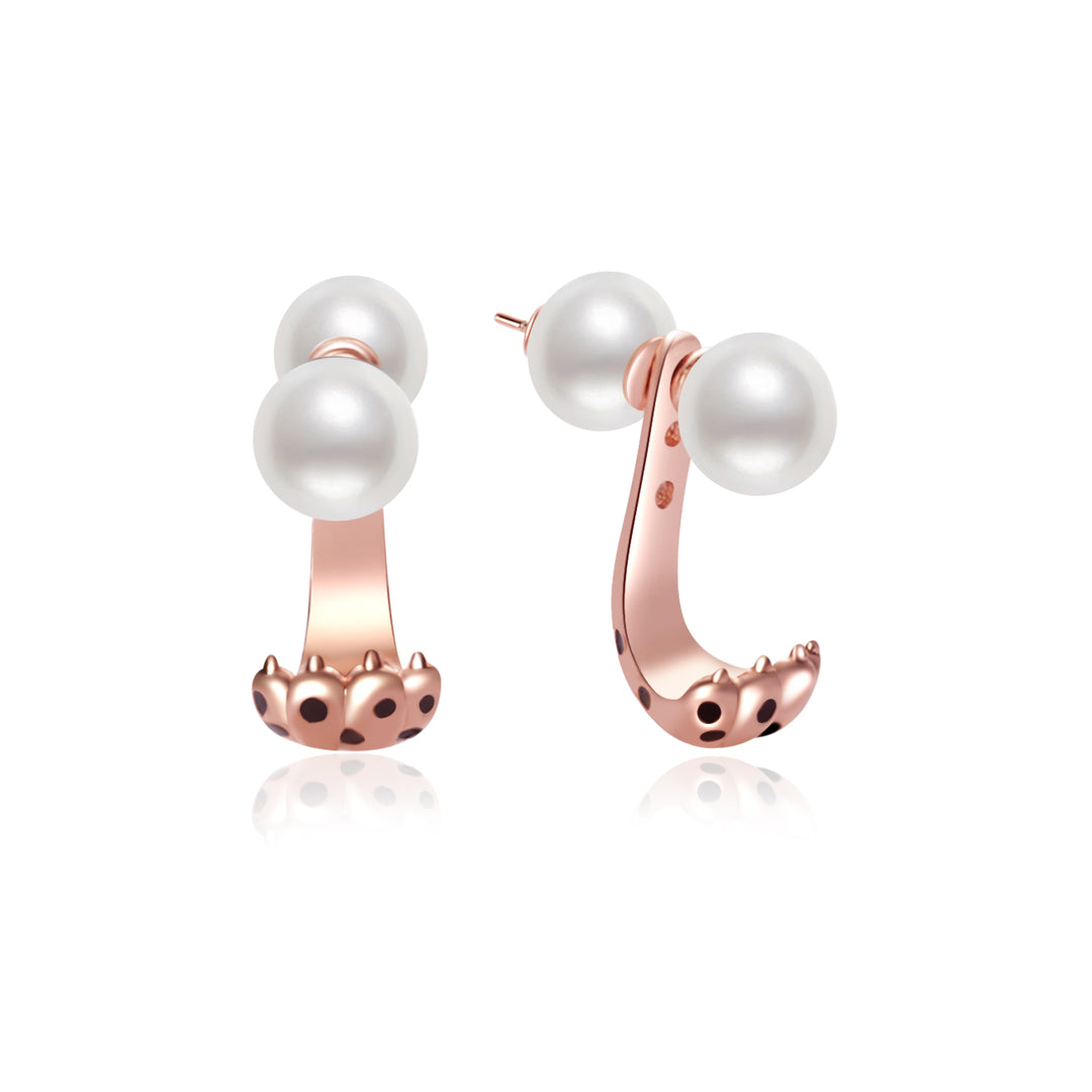 Top Lustre Freshwater Pearl Earrings WE00815 | SAFARI - PEARLY LUSTRE