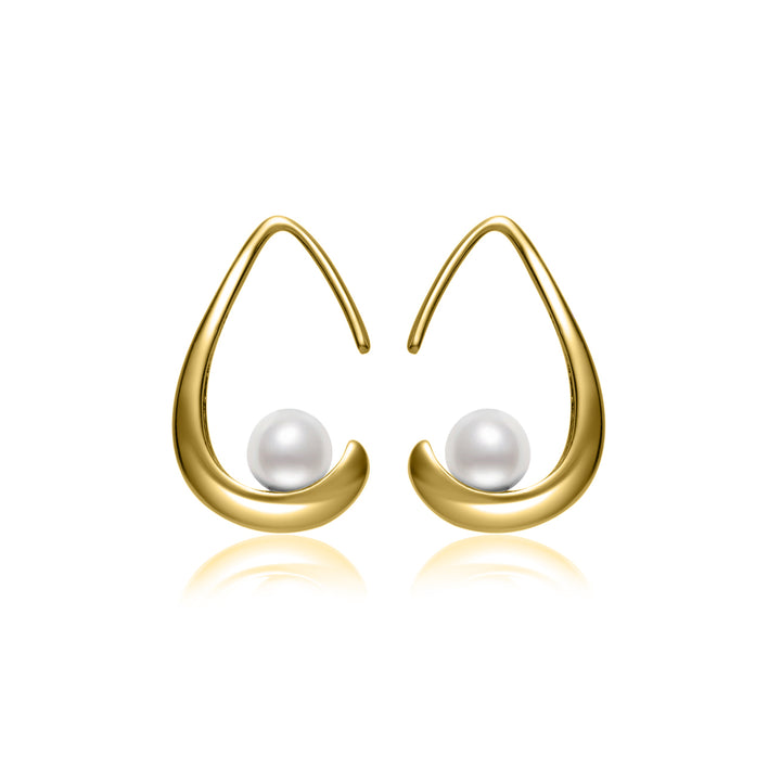 New Yorker Freshwater Pearl Earrings WE00822 - PEARLY LUSTRE