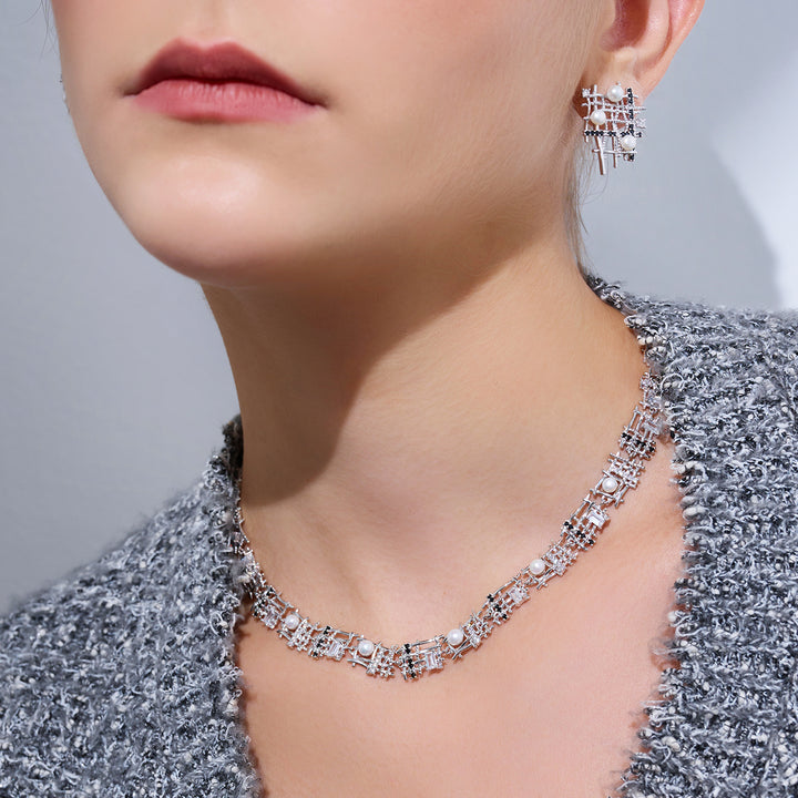 Top Grade Freshwater Pearl Necklace WN00812 | TWEED - PEARLY LUSTRE