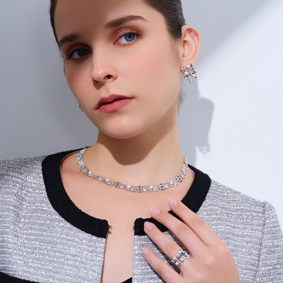 Top Grade Freshwater Pearl Necklace WN00812 | TWEED - PEARLY LUSTRE