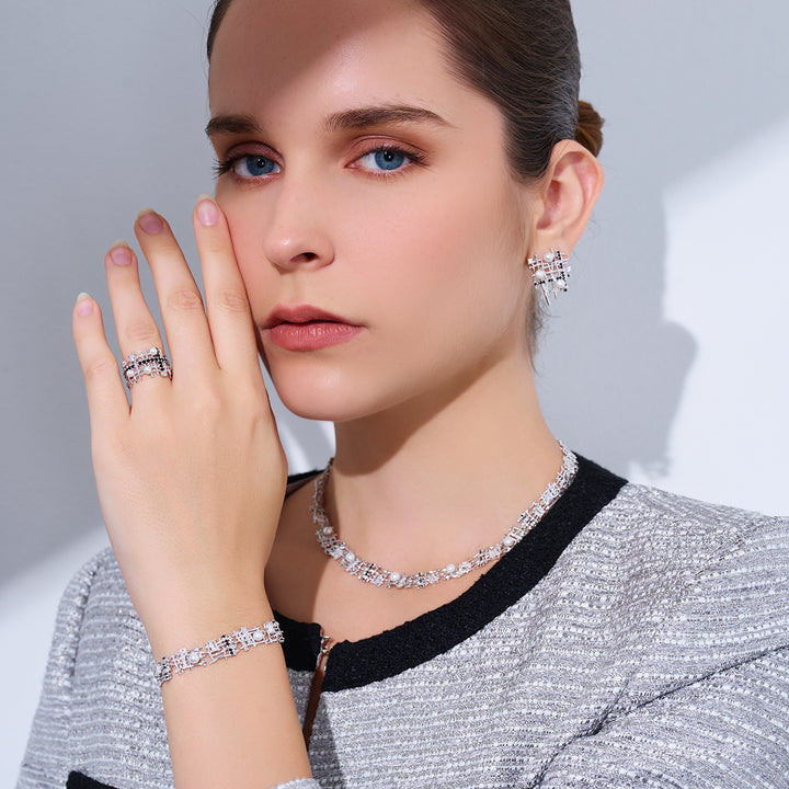 Top Grade Freshwater Pearl Necklace WN00812 | TWEED - PEARLY LUSTRE