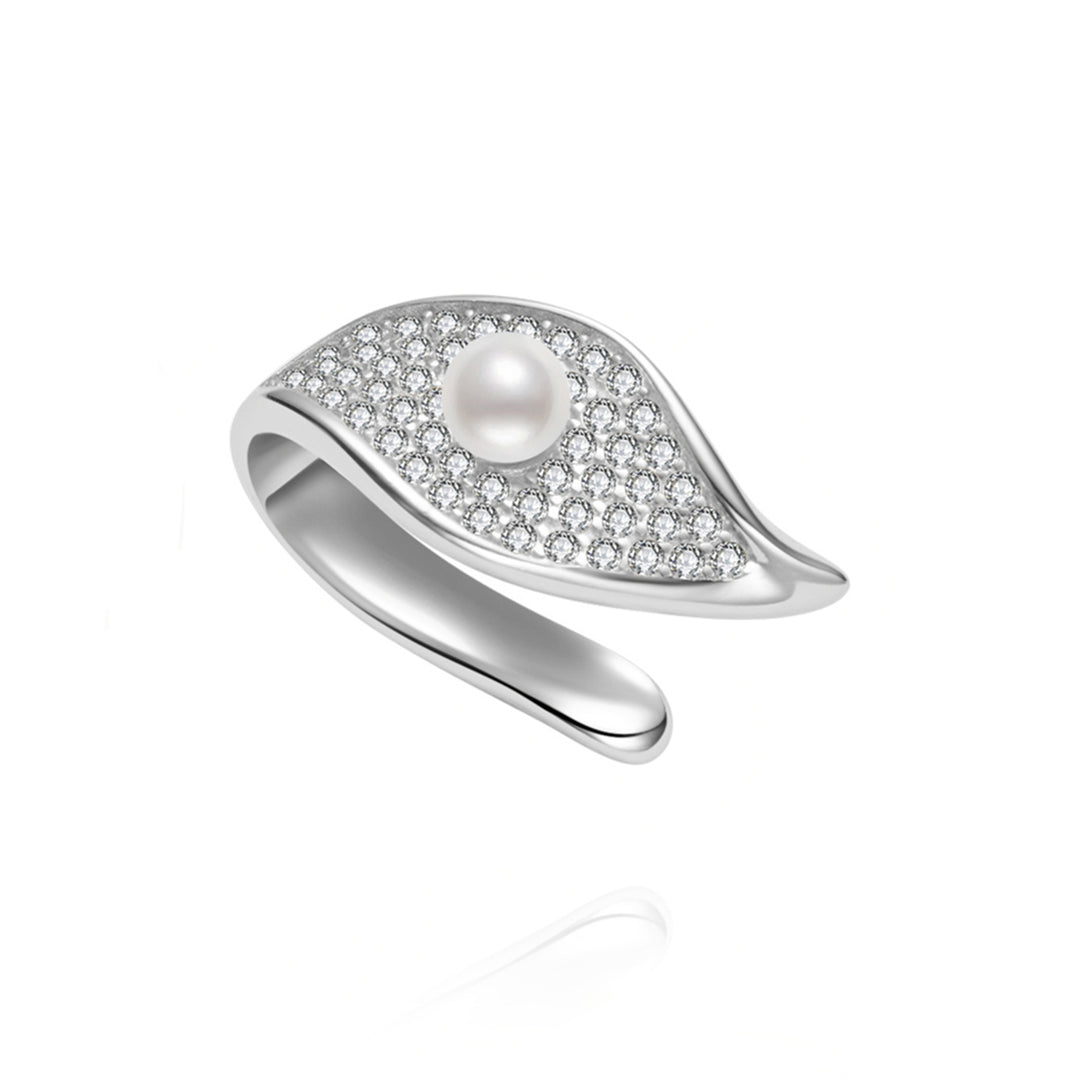 Top grade Freshwater Pearl Earring Cuff WE00872 - PEARLY LUSTRE