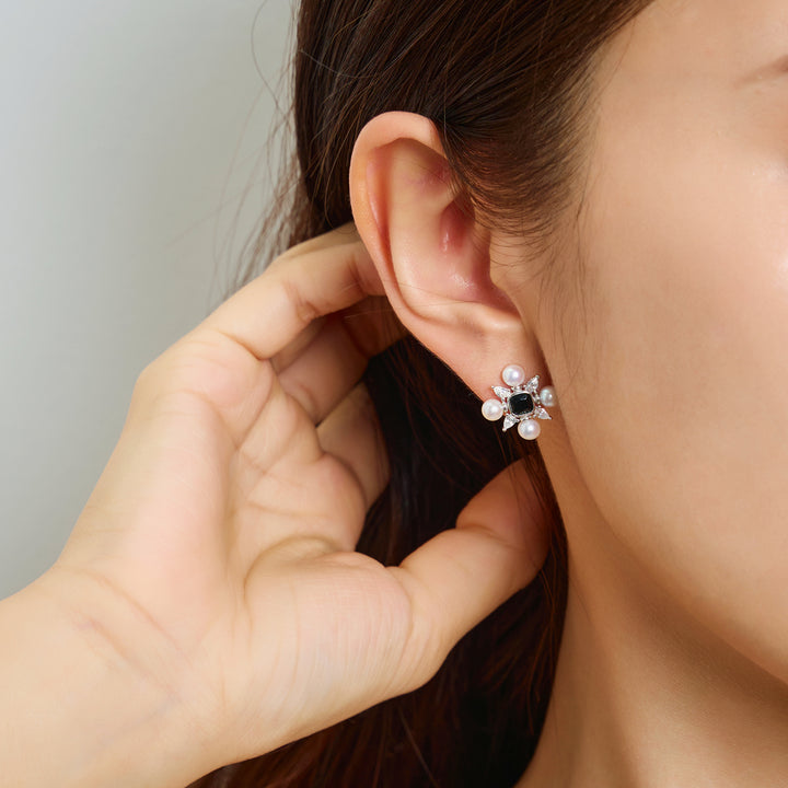 Top Grade Freshwater Pearl Earrings WE00897| | PERANAKAN - PEARLY LUSTRE