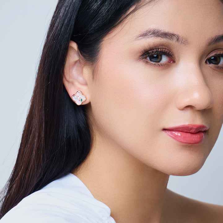 Top Grade Freshwater Pearl Earrings WE00908 | PERANAKAN - PEARLY LUSTRE