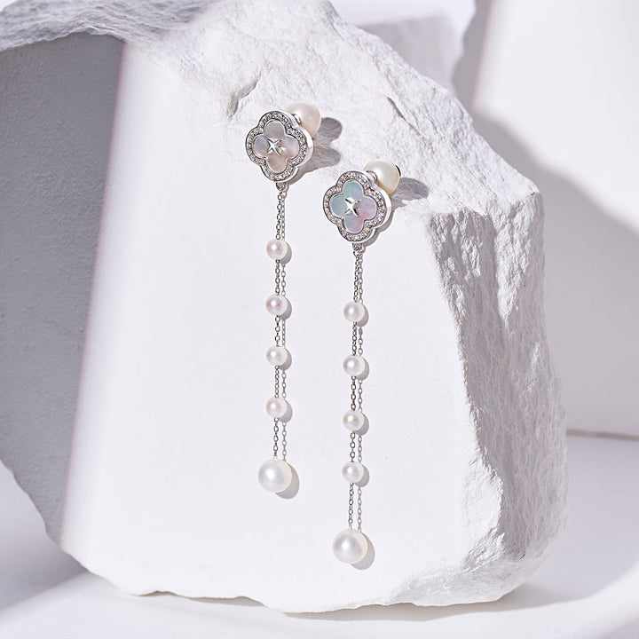 Top Grade Freshwater Pearl Earrings WE00939 | PERANAKAN - PEARLY LUSTRE