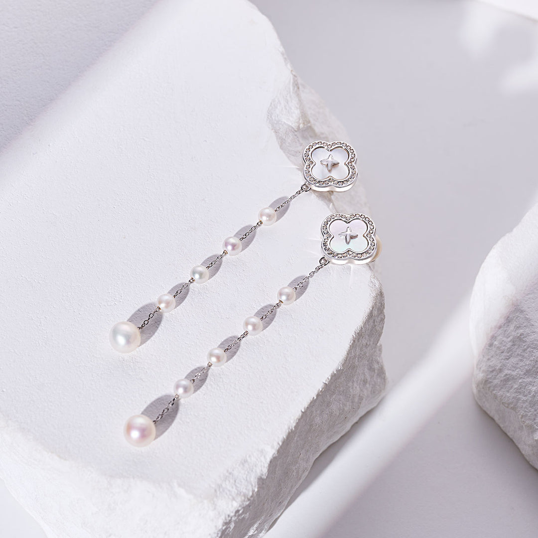 Top Grade Freshwater Pearl Earrings WE00939 | PERANAKAN - PEARLY LUSTRE