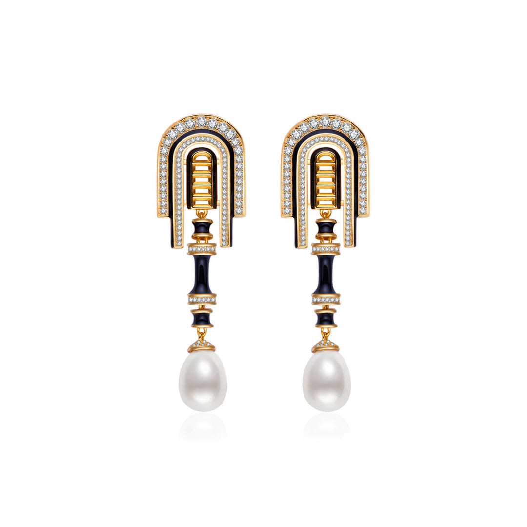 Top Grade Freshwater Pearl Earrings WE00946 | DECO