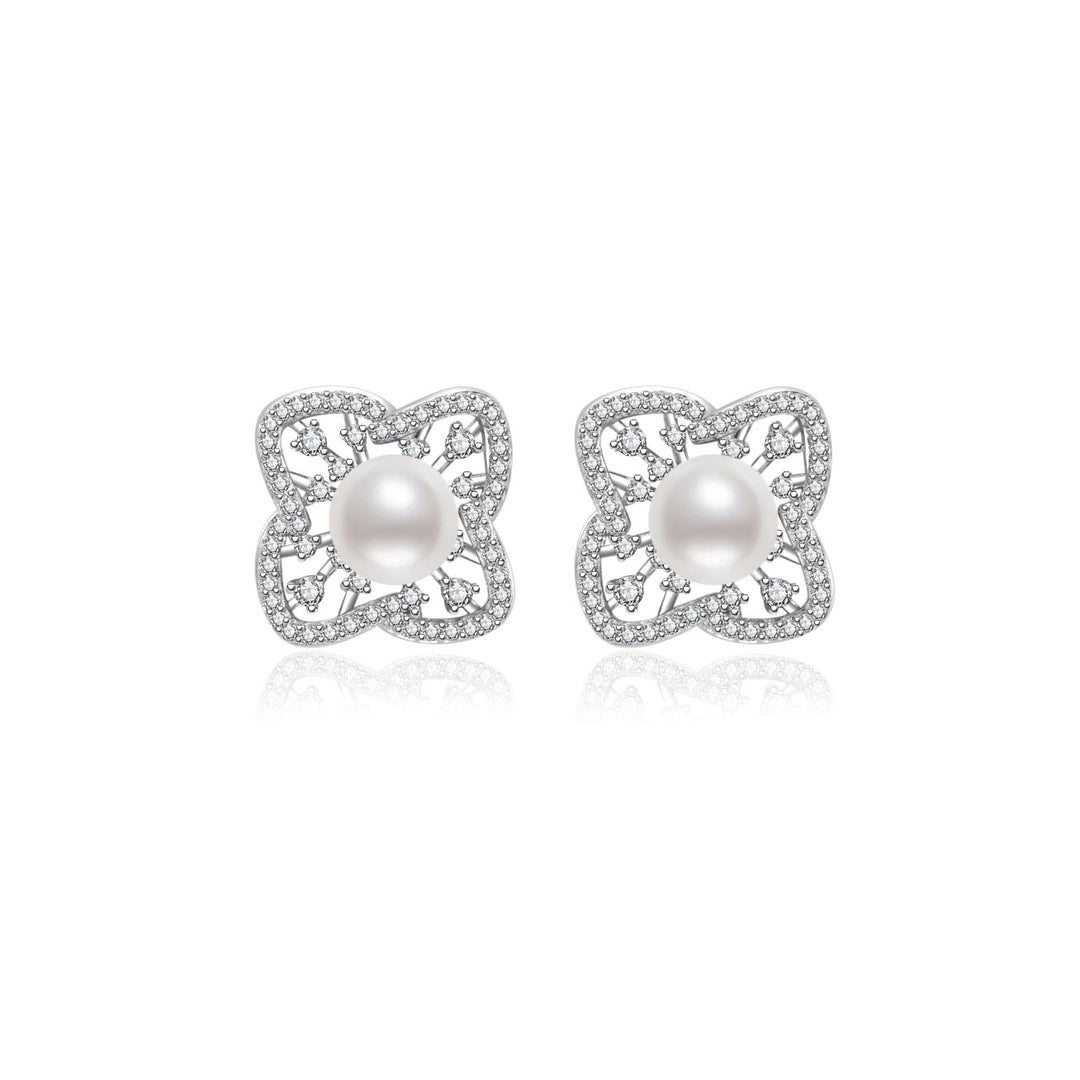 Top Grade Freshwater Pearl Earrings WE00949 | PERANAKAN