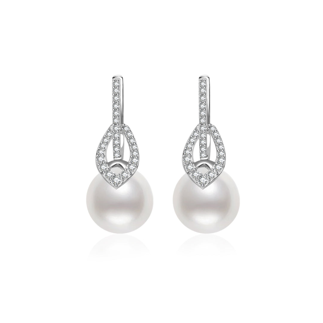 Top Lustre Edison Pearl Earrings WE00953 - PEARLY LUSTRE