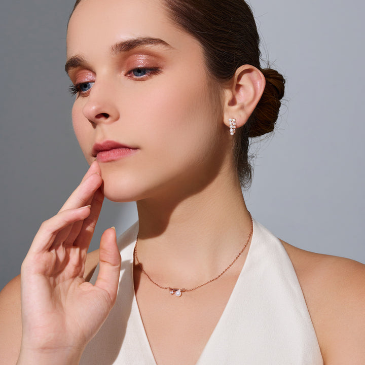 Top Grade Freshwater Pearl Necklace WN00811 | MARINA BAY - PEARLY LUSTRE