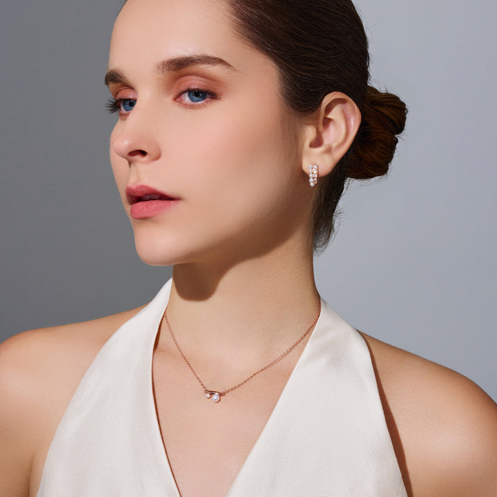 Top Grade Freshwater Pearl Necklace WN00811 | MARINA BAY - PEARLY LUSTRE