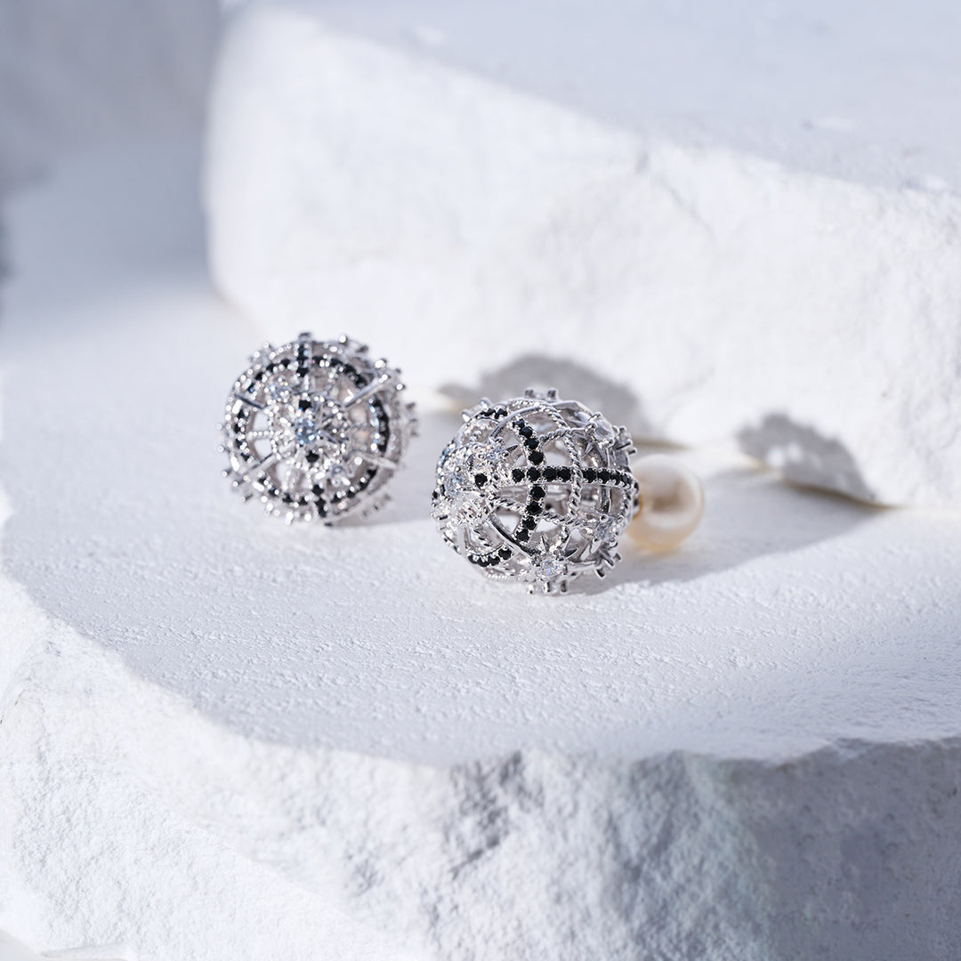 최고급 담수 진주 귀걸이 WE00968 | TWEED