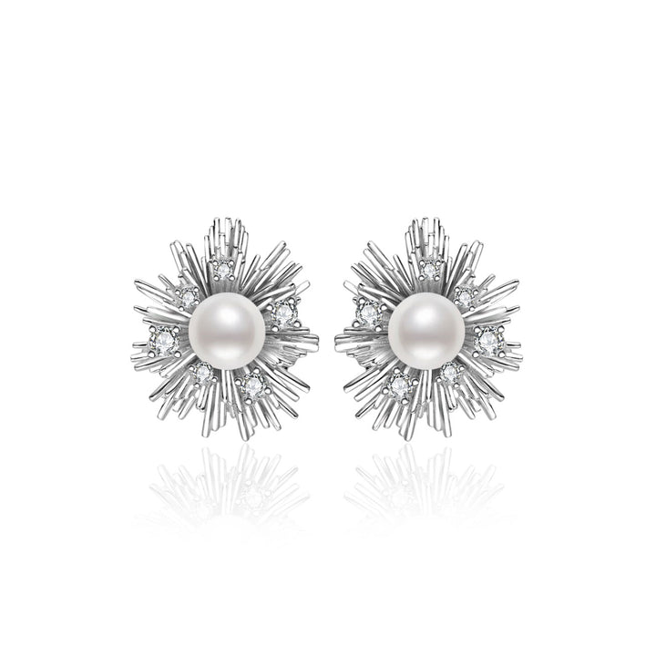 Anting Mutiara Air Tawar Gred Atas WE00976 | LADY BOSS