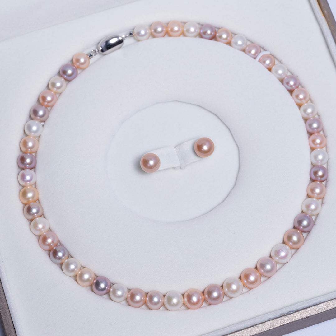 Top Lustre Candy Freshwater Pearl Set WS00049 - PEARLY LUSTRE