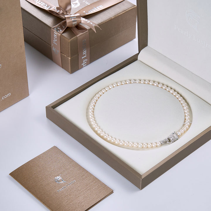 Freshwater Pearl Set WS00042 | SAFARI - PEARLY LUSTRE