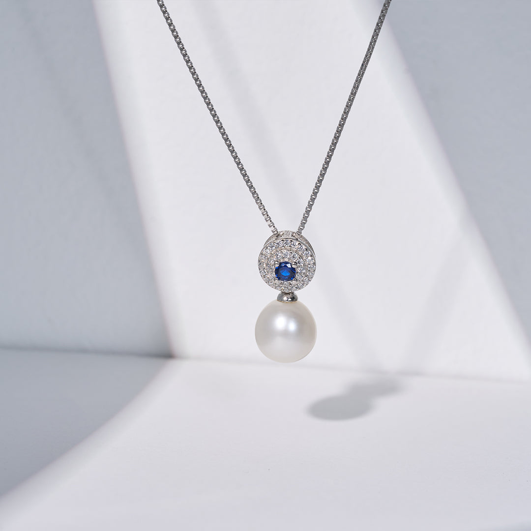 Ocean Star Freshwater Pearl Necklace WN00048 - PEARLY LUSTRE