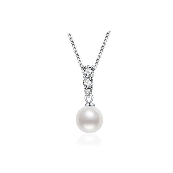 Top Lustre Freshwater Pearl Necklace WN00064 - PEARLY LUSTRE