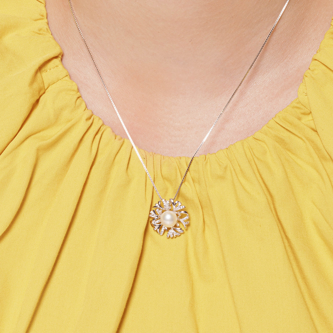 Top Grade Freshwater Pearl Necklace WN00223 | GARDENS - PEARLY LUSTRE